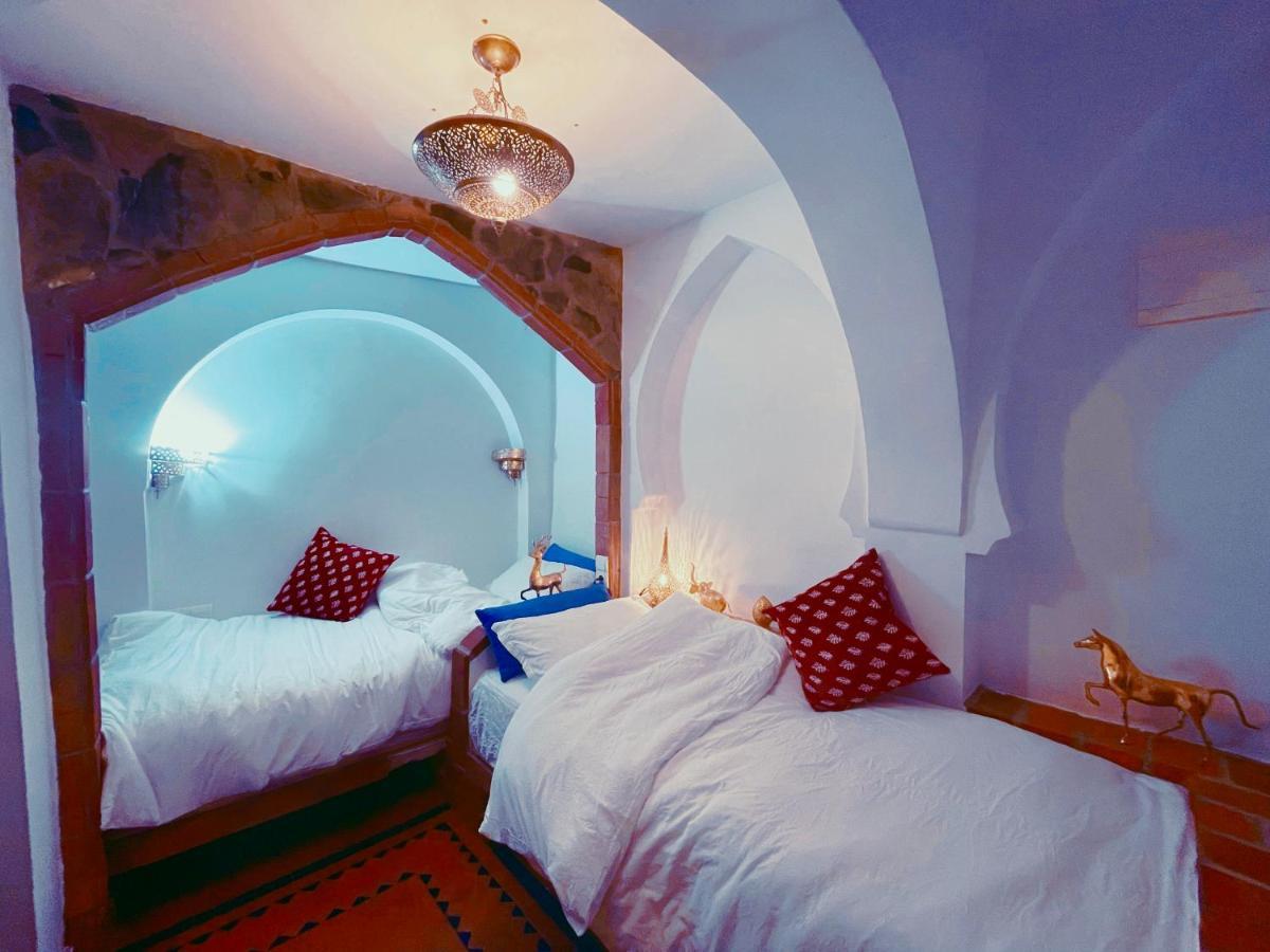 Riad Bab Mahruk Chefchaouen Kültér fotó