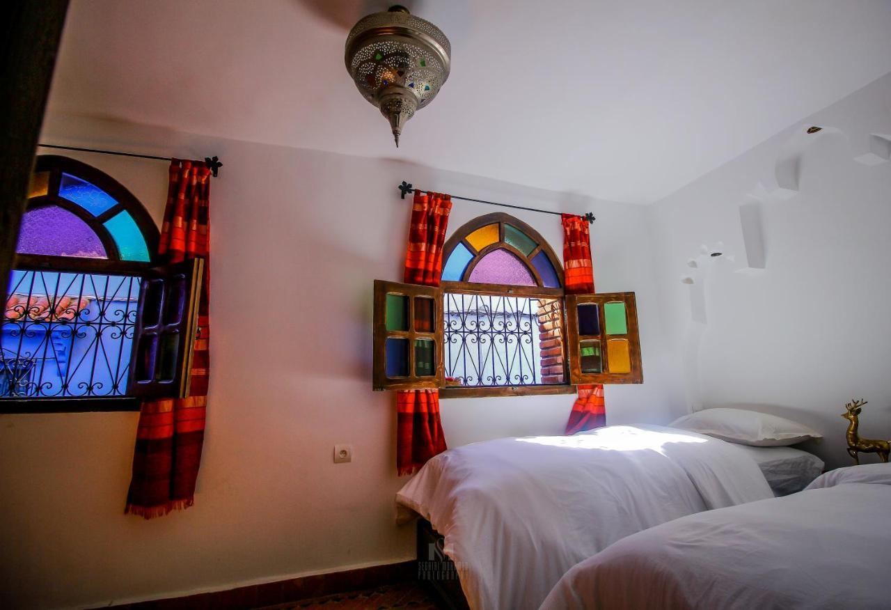 Riad Bab Mahruk Chefchaouen Kültér fotó