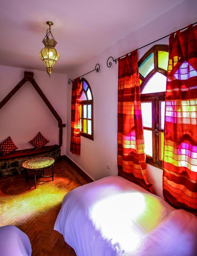 Riad Bab Mahruk Chefchaouen Kültér fotó
